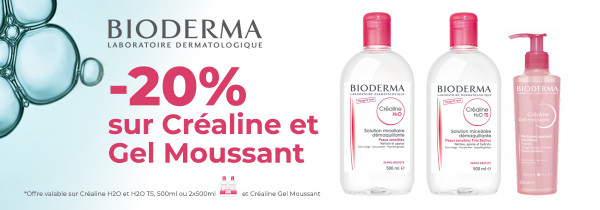 Bioderma Créaline -20%