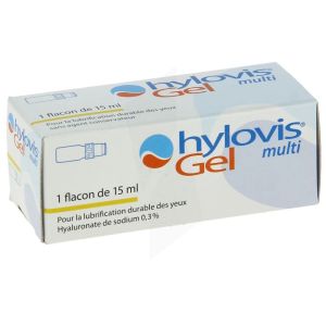 Hylo-Vision Multi Gel Gouttes Oculaires 15 ml