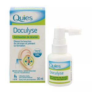 Quies Doculyse Solution Hygiène Auriculaire 30 ml