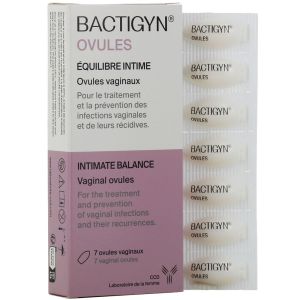 Bactigyn Ovules Vaginales Boîte de 7