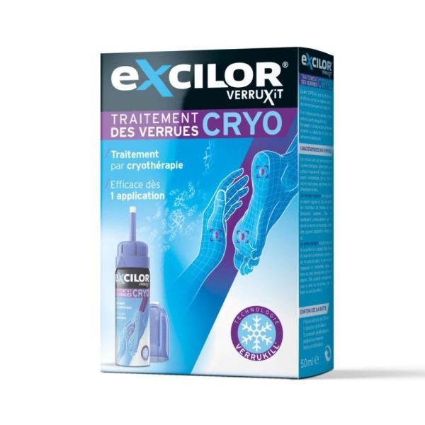 Excilor Cryo Liquide Flacon 50 ml