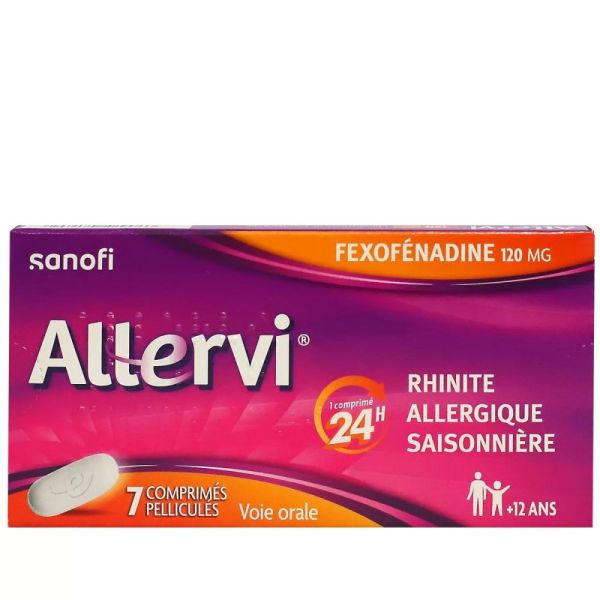 Allervi 120 mg Comprimés x7