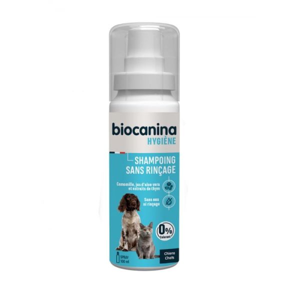 Biocanina Shampooing Hygiène Sans Rinçage 100 ml