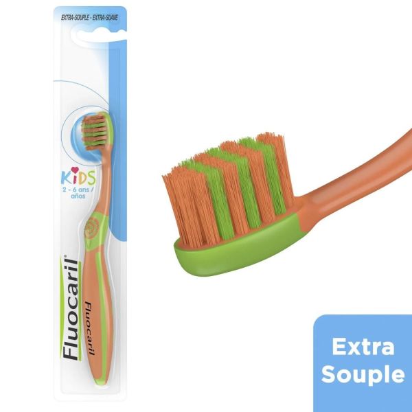 Fluocaril Brosse à Dents Kids Extra Soft x1