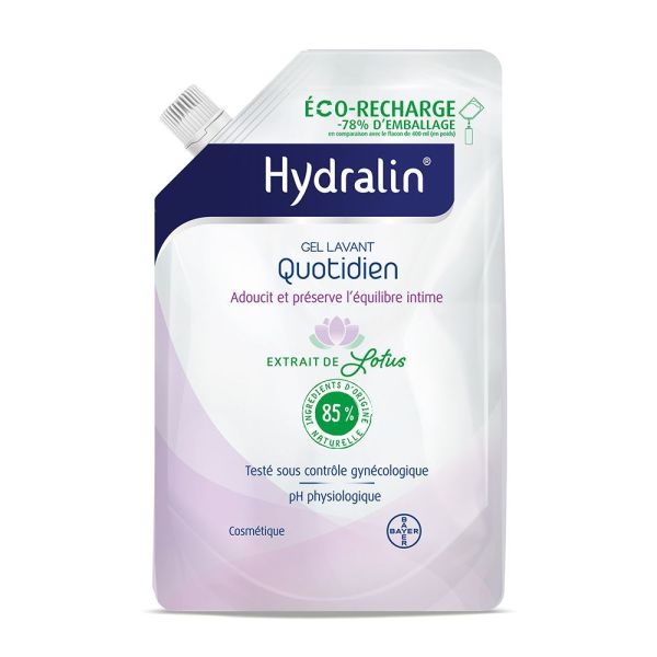 Hydralin Quotidien Éco-Recharge 400 ml