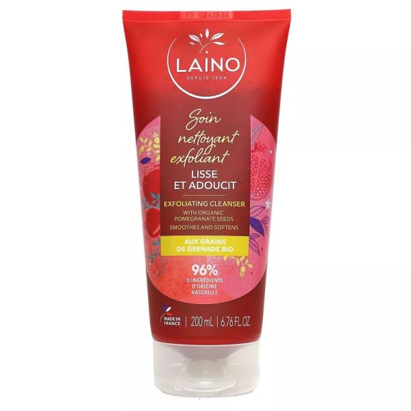 Laino Soin Nettoyant Exfoliant Grenade Tube 200 ml