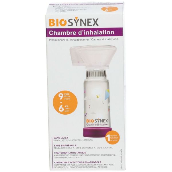 Biosynex Chambre d'Inhalation Enfants 9 Mois-6 Ans