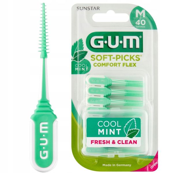 GUM Soft-Picks Comfort Flex Mint x40