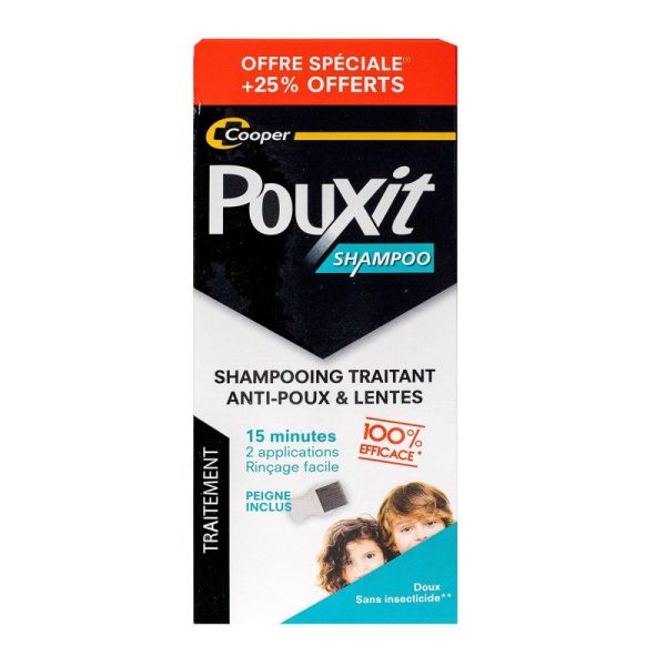 Shampooing traitant anti-poux & lentes 250ml