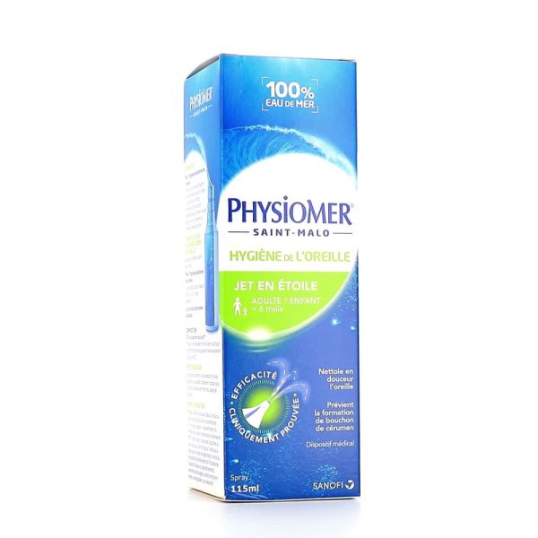 Physiomer Hygiène des Oreilles Spray 115 ml