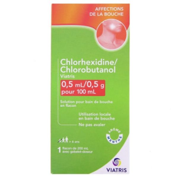 Chlorhexidine/Chlorobutanol 200 ml