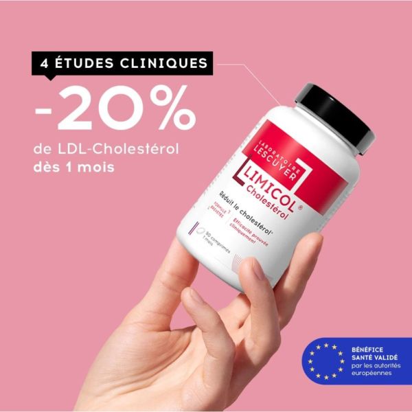 Limicol Cholestérol - Boite de 90 comprimés