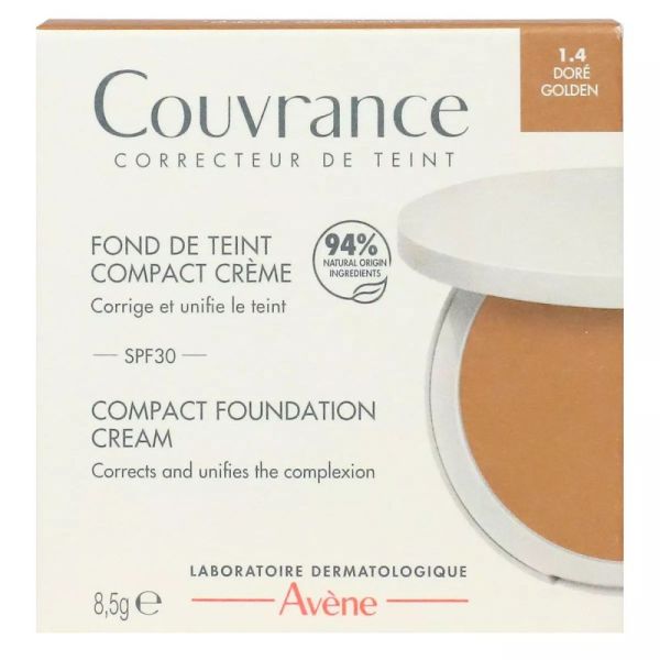 Avène Fond de Teint Compact Crème Naturel 1.4 SPF30 8,5 g