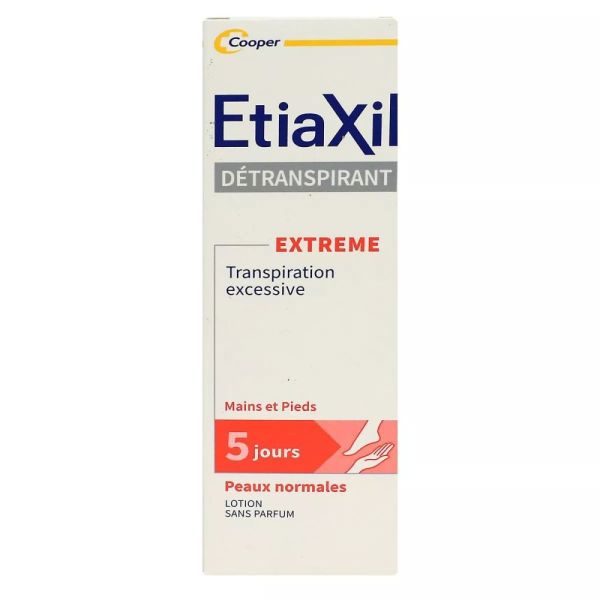 Etiaxil Détranspirant Pieds Peaux Normales 100 ml