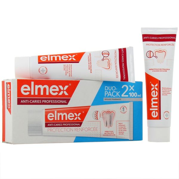 Elmex Anti-Caries Professional Dentifrice 2 x 100 ml